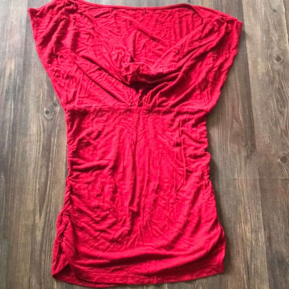Drop neck top